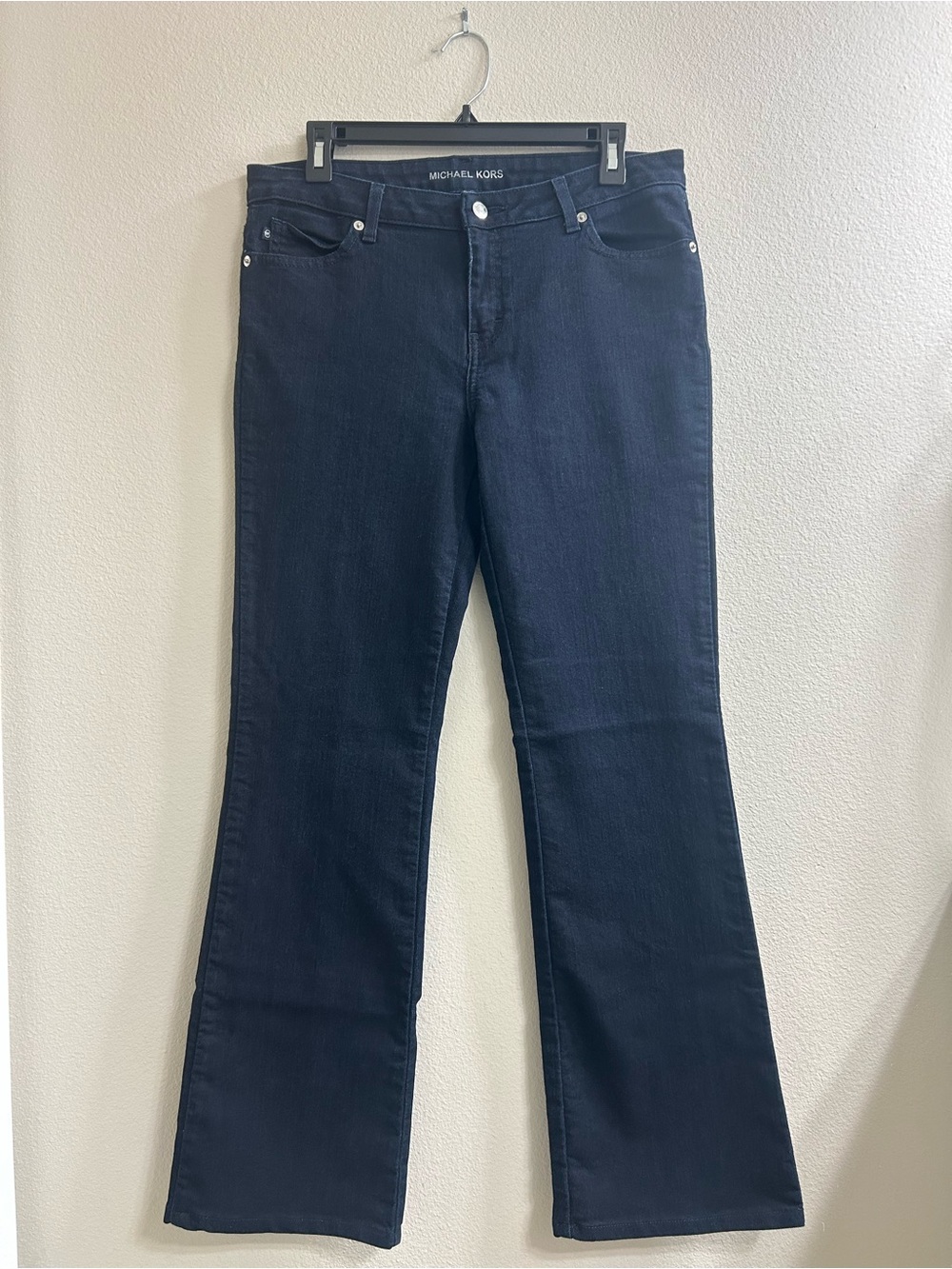 Michael Kors Dark Wash Bootcut Jeans 8